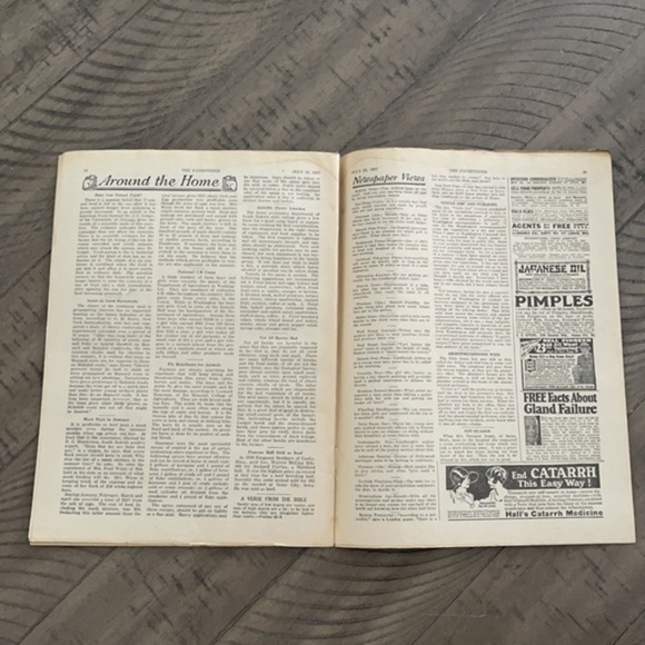 𝅺VINTAGE 100 Year Old Newspaper “The Pathfinder” Newspaper July 23, 1927 - Picture 5 of 7
